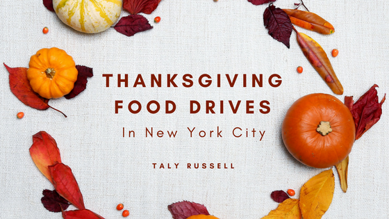Thanksgiving Food Drives In New York City